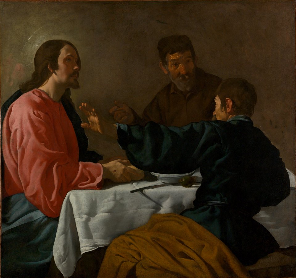 Diego Velázquez - La cena en Emaús