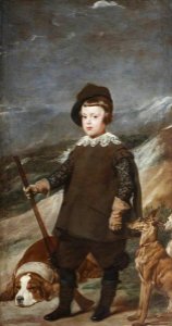 Diego Velázquez (1599-1660) - Prince Baltasar Carlos (1629–1646), Aged 6, as a Hunter - 851780 - National Trust
