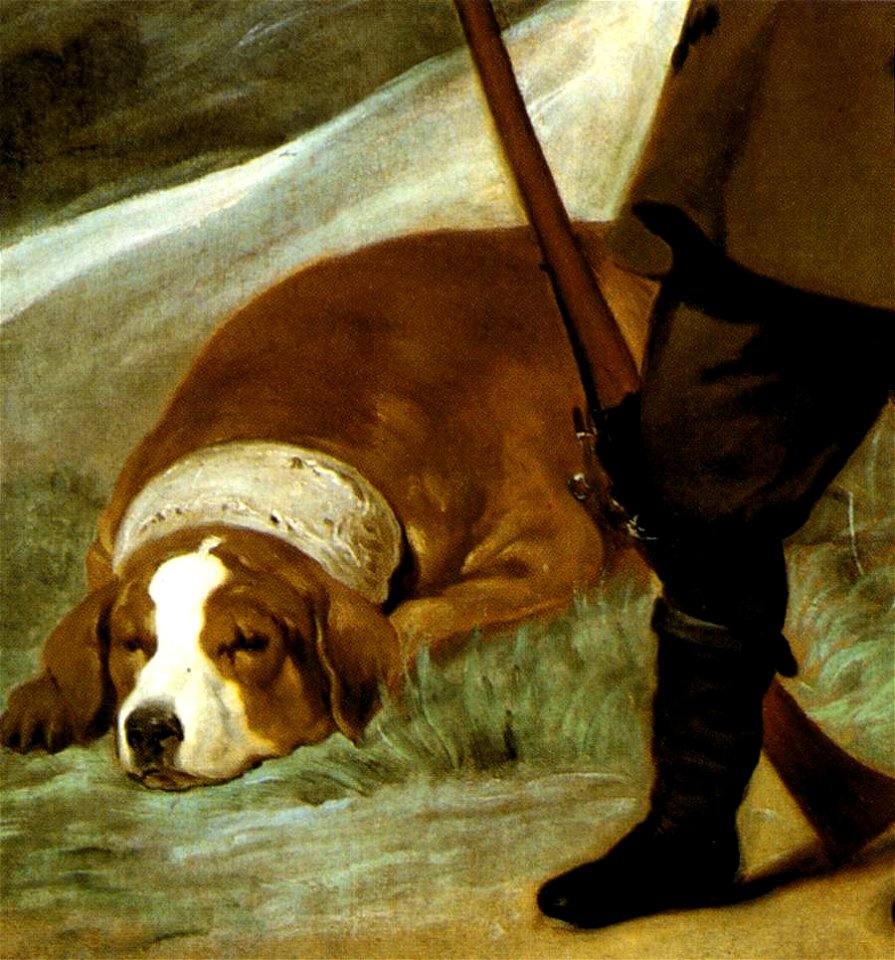 Diego Velázquez - Prince Baltasar Carlos as Hunter (detail) - WGA24395