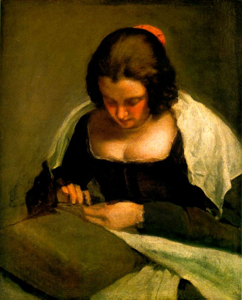 Diego Velázquez - The Needlewoman - WGA24427