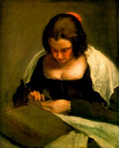 Diego Velázquez - The Needlewoman - WGA24427