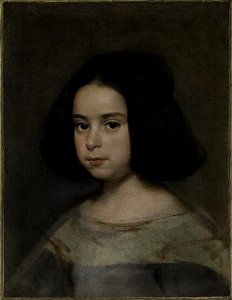 Diego Velázquez - Portrait of a Little Girl - A108 - Hispanic Society of America