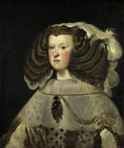 Diego Velázquez - Portrait of Mariana of Austria, Queen of Spain - WGA24469