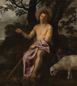 Diego Velázquez - Saint John the Baptist in the Wilderness - 1957.563 - Art Institute of Chicago. Free illustration for personal and commercial use.