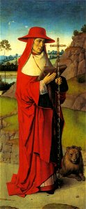 Dieric Bouts - Martyrdom of St Erasmus (left wing) - WGA02987