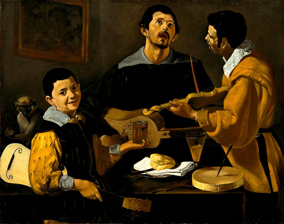 Diego Velázquez - The Three Musicians - Google Art Project