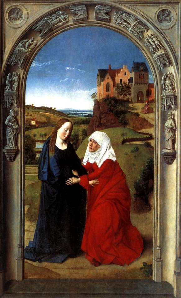 Dieric Bouts - The Visitation - WGA2980