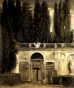 Diego Velázquez - Villa Medici, Grotto-Loggia Façade - WGA24381