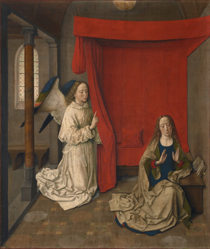 Dieric Bouts -The Annunciation - GCLA 85.PA.24
