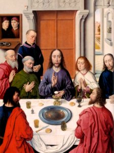 Dieric Bouts - The Last Supper (detail) - WGA03004