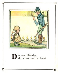 Diender uit A dat is Aafje (1918) van Bas van der Veer