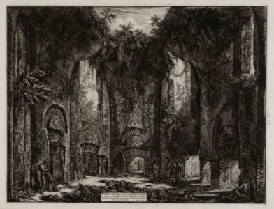 Dieta, o sia Luogo, che da ingresso a diversi grandiosi Cubicoli, e ad altre magnifiche stanzi, esistente nella Villa Adriana in oggi posseduta del Sig. Cente Fede, objectnr A 18698