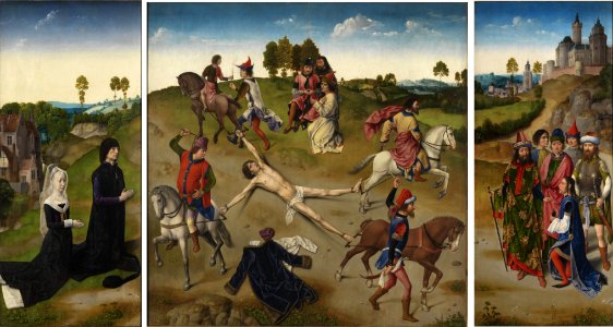 Dieric Bouts & Hugo van der Goes - Triptiek van de Heilige Hippolytus