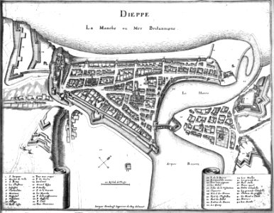 Dieppe 1657 Zeiller 15076