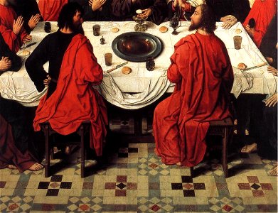 Dieric Bouts - The Last Supper (detail) - WGA03007