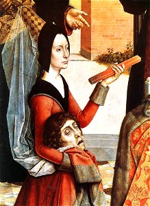 Dieric Bouts - The Ordeal by Fire (detail) - WGA02997