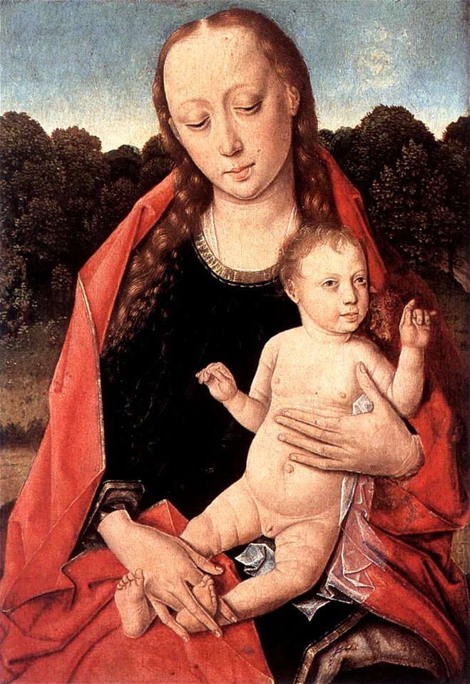 Dieric Bouts - The Virgin and Child - WGA2973