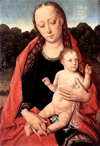 Dieric Bouts - The Virgin and Child - WGA2973