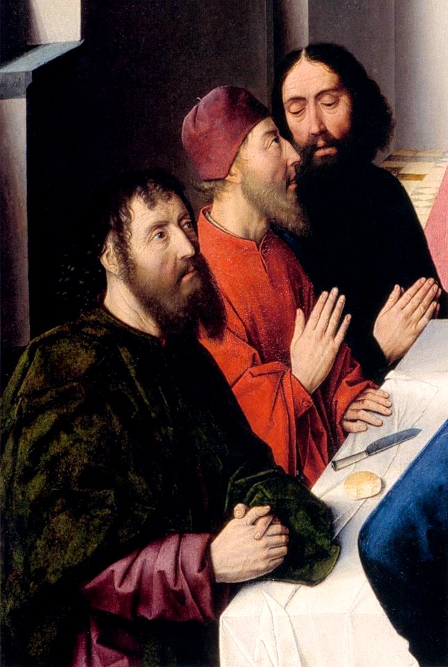Dieric Bouts - The Last Supper (detail) - WGA03009