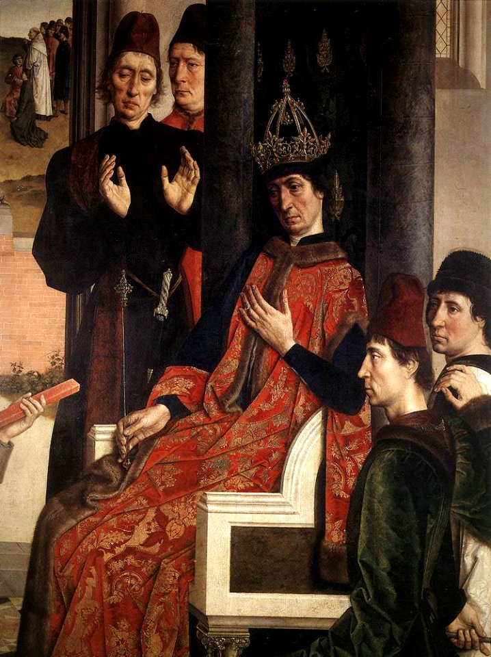 Dieric Bouts - The Ordeal by Fire (detail) - WGA03000