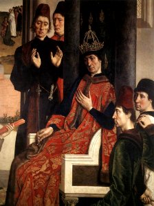 Dieric Bouts - The Ordeal by Fire (detail) - WGA03000