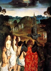 Dieric Bouts - The Way to Paradise (detail) - WGA02966