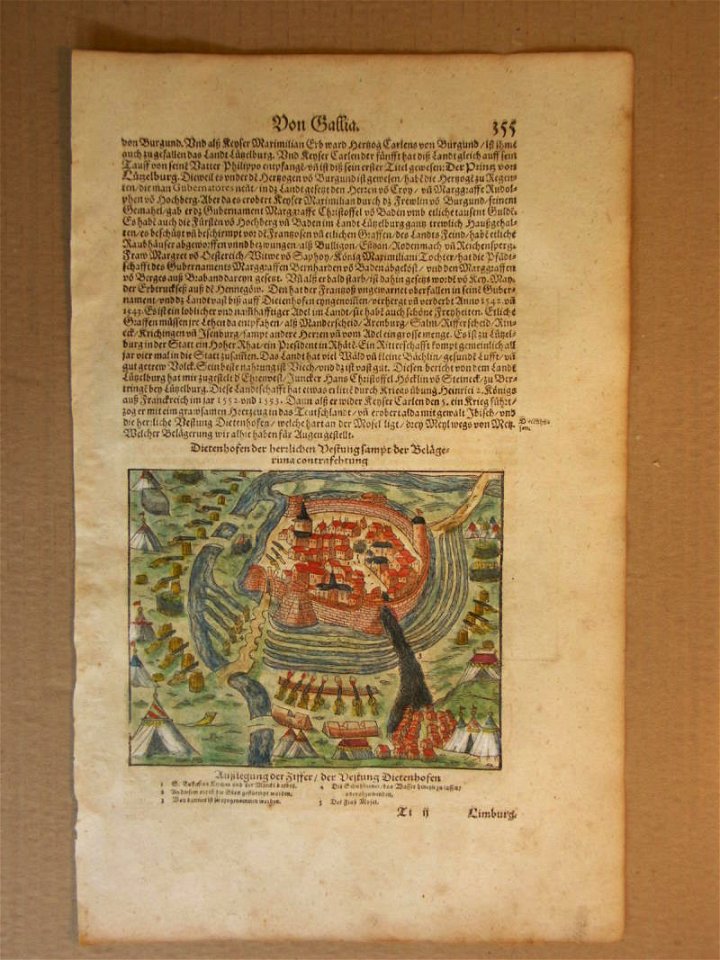 Dietenhofen under attack (1600)