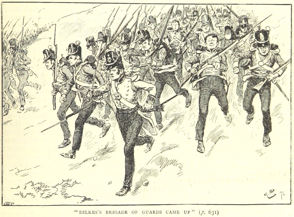 Dilke's brigade at Barrosa