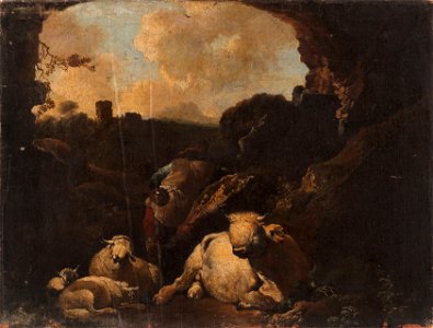 Christian Wilhelm Ernst Dietrich - Holländische Hirtenszene 2