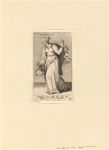 Diffidentia Dei print by Philip Galle, S.IV 2904, Prints Department, Royal Library of Belgium