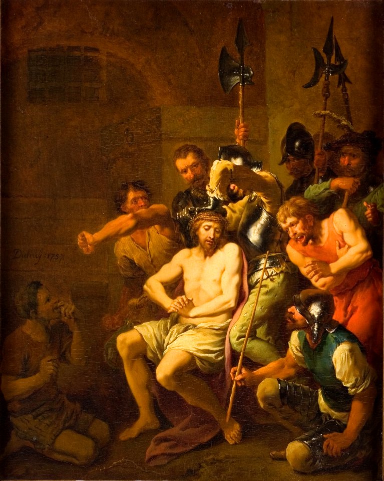 Christian Guillaume Ernest Dietricy - Die Dornenkrönung Christi (1757)
