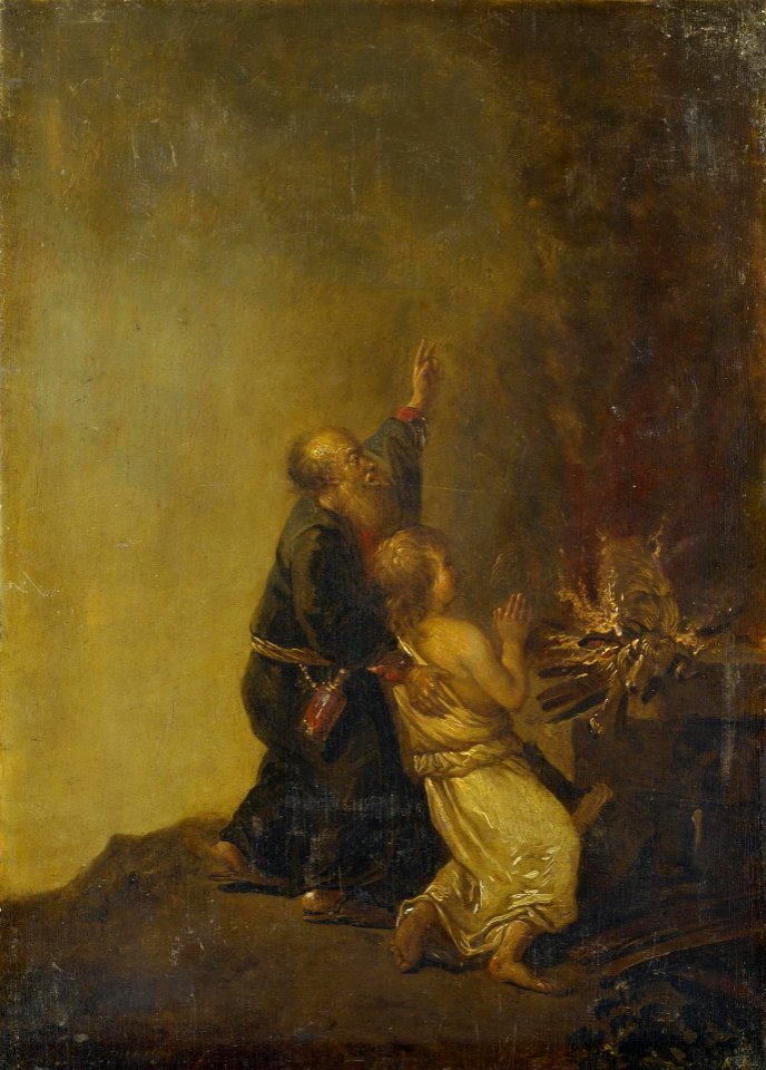Christian Wilhelm Ernst Dietrich - Sacrifice of Isaac - Eremitage