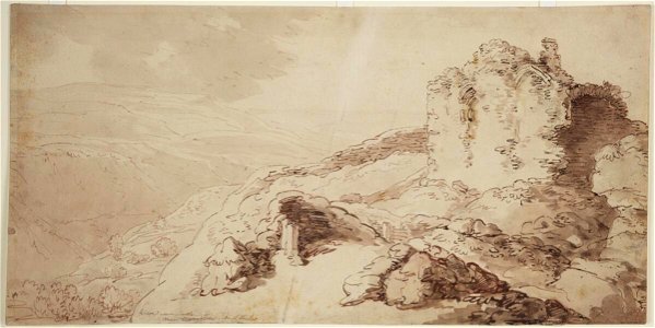 Dinas Braun Castle near Llangollen (4786099)