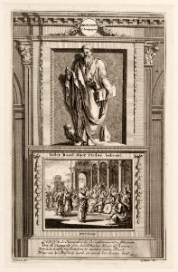 Dionysivs d´Areopagiter in den raad door Paulvs bekeerd, objectnr A 47721