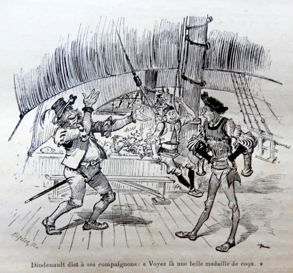 Dindenault insulte Panurge