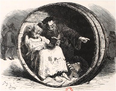 Diogène et Rabelais, Prologue du Tiers Livre