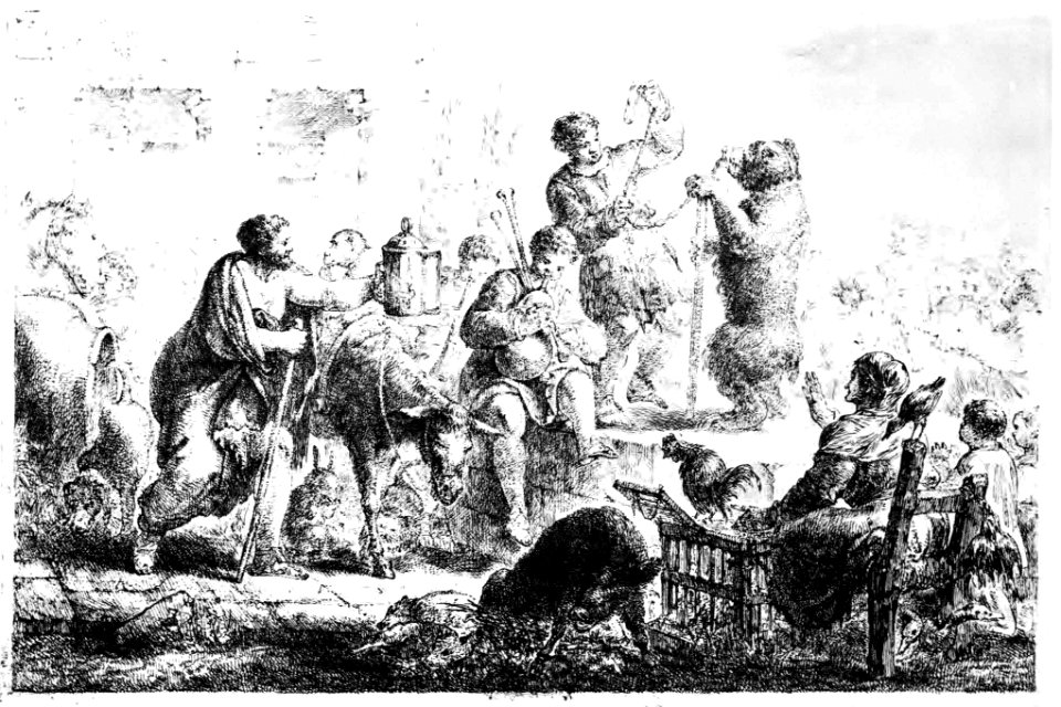 Diogenes mit der Laterne auf dem Markte (um 1775)