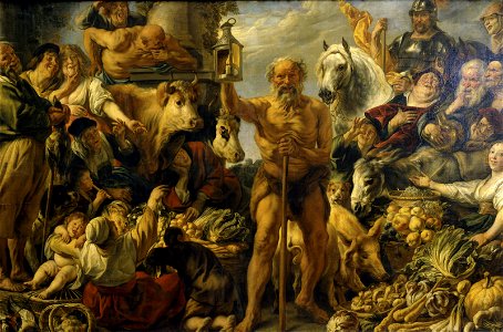 Diogenes Jordaens. Free illustration for personal and commercial use.