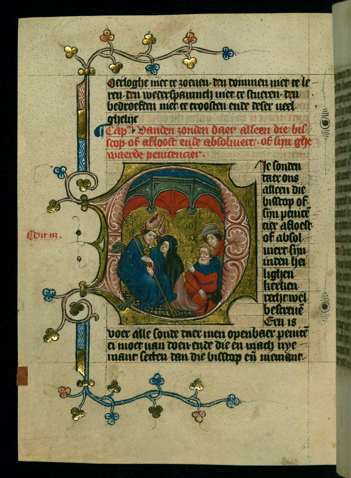 Dirc van Delft - Confession to a Bishop - Walters W171114V - Full Page