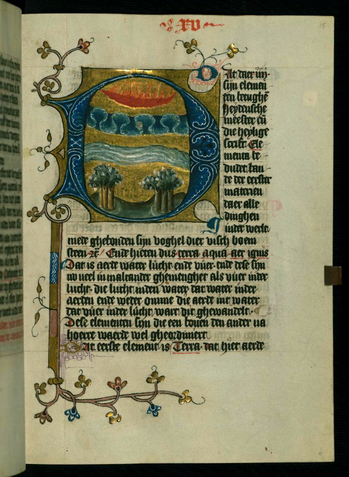 Dirc van Delft - The Four Elements (Earth, Water, Air, Fire) - Walters W17115R - Full Page