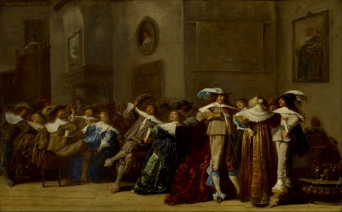 Dirck Hals - The Merry Company - Google Art Project