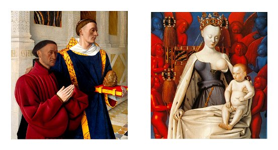 Diptyque de Melun reconstitué