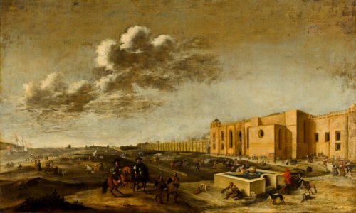Dirck Stoop - View of Belem Monastery near Lisbon - 172 - Mauritshuis