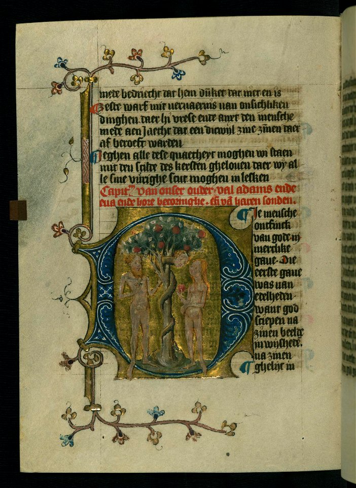 Dirc van Delft - The Fall of Adam and Eve - Walters W17185V - Full Page