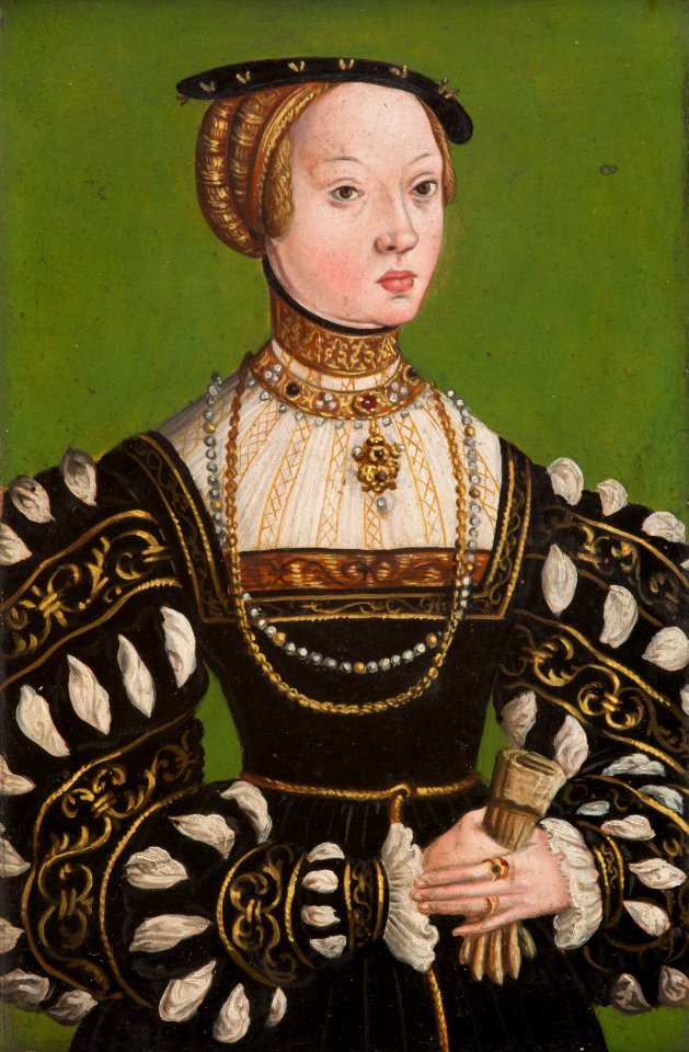 Diptych with Portraits of the Wives of King Sigismund II Augustus (1520–1572) Elizabeth of Austria (1526–1545) and Barbara Radziwiłł (1520 or 1523–1551)