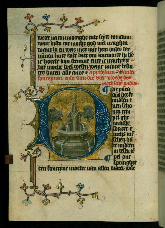 Dirc van Delft - Fountain of Life and the Four Rivers of Paradise - Walters W17119V - Full Page