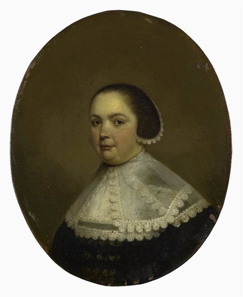 Dirck van der Lisse (The Hague 1607-The Hague 1669) - Portrait of a Woman - RCIN 404652 - Royal Collection
