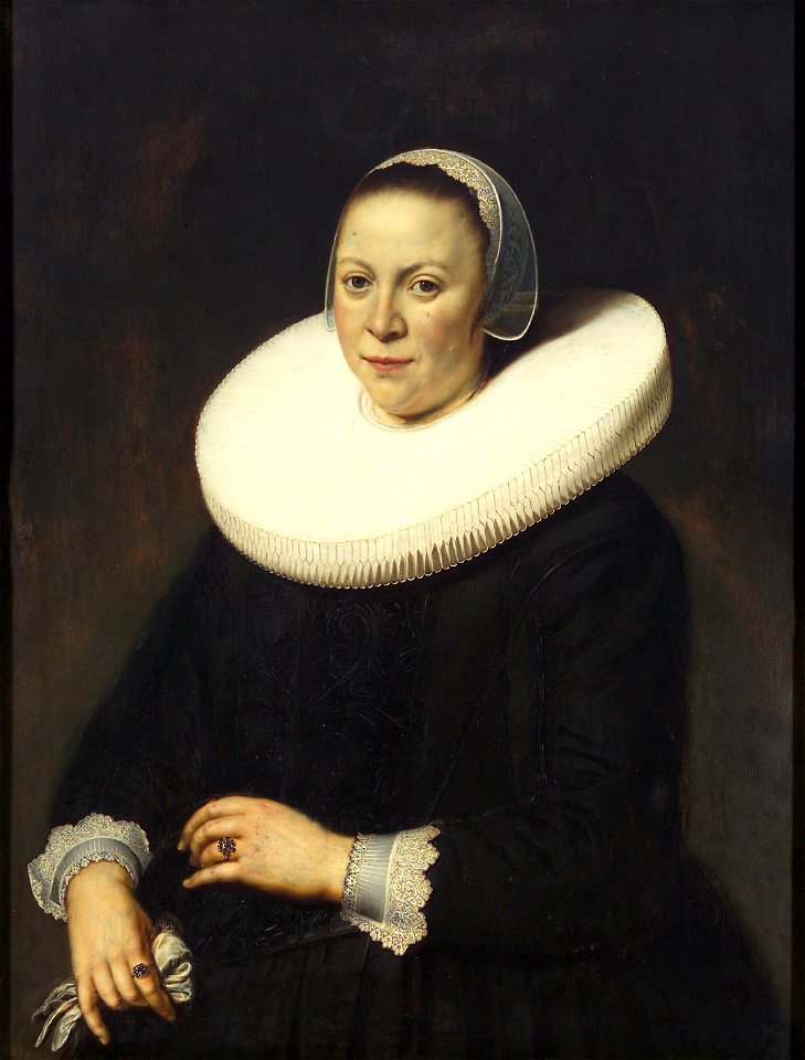 Dirck Dircksz (van) Santvoort, , Kunsthistorisches Museum Wien, Gemäldegalerie - Anna Heinz von Jaden, Gemahlin des Casanova del Monte Turris - GG 9127 - Kunsthistorisches Museum
