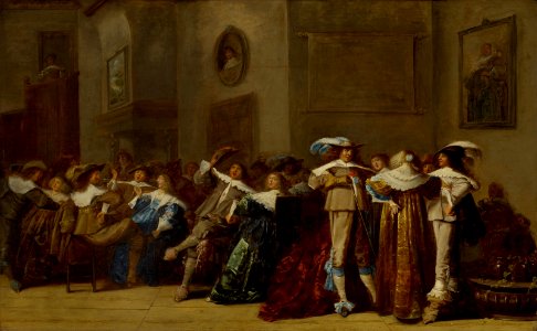 Dirck Hals - The Merry Company - BF.1978.15 - Museum of Fine Arts