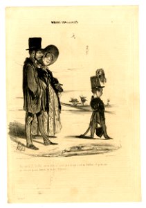 Dire que ça se dandine avec un petit air.... (Look at him, waddling along with such a style....) (BM 1910,0324.98)